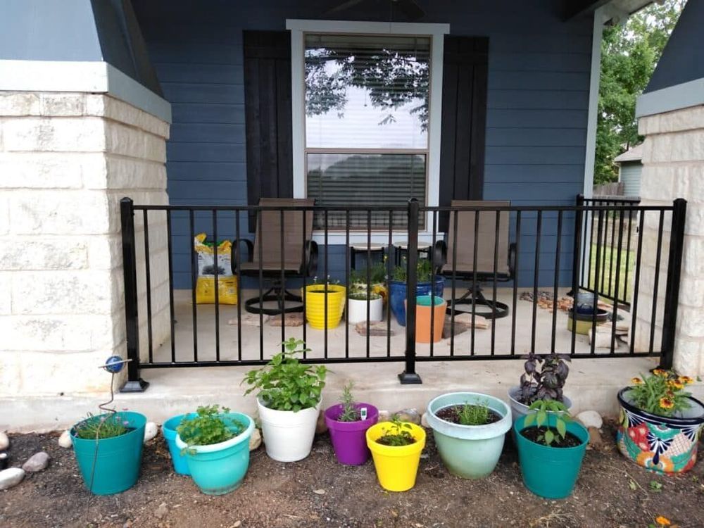 metal fence installation